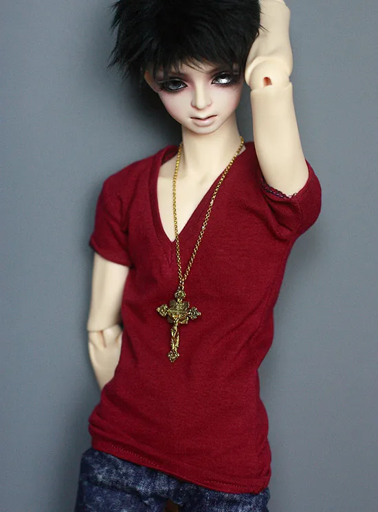 [wamami] Red Hoodie Shirt/Outwear/Outfit 1/4 MSD 1/3 SD DZ SD17 DZ70 BJD Dollfie