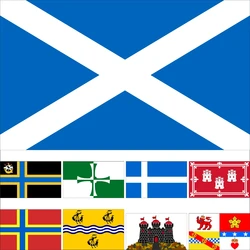 Scotland Edinburgh City Flag British Choice of Sizes:21X14CM/2X3ft/3X5ft/45X30CM/30X20CM or customized  Angus Banner