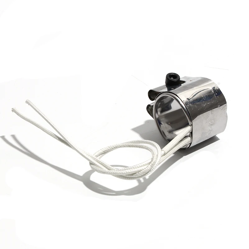 LUJINXUN-calentador de banda inoxidable de línea de alta temperatura, diámetro interior de 60mm x 25/30/35/40mm, 220/110/380V, 140W-230W, 2 uds./lote