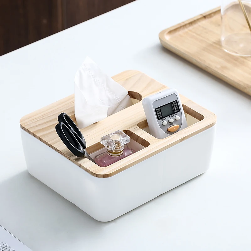 Japanese Tissue Box Paper Cartridge Desktop Remote Control Storage Boxes Home Storage Supplies Modern Simple Household Products