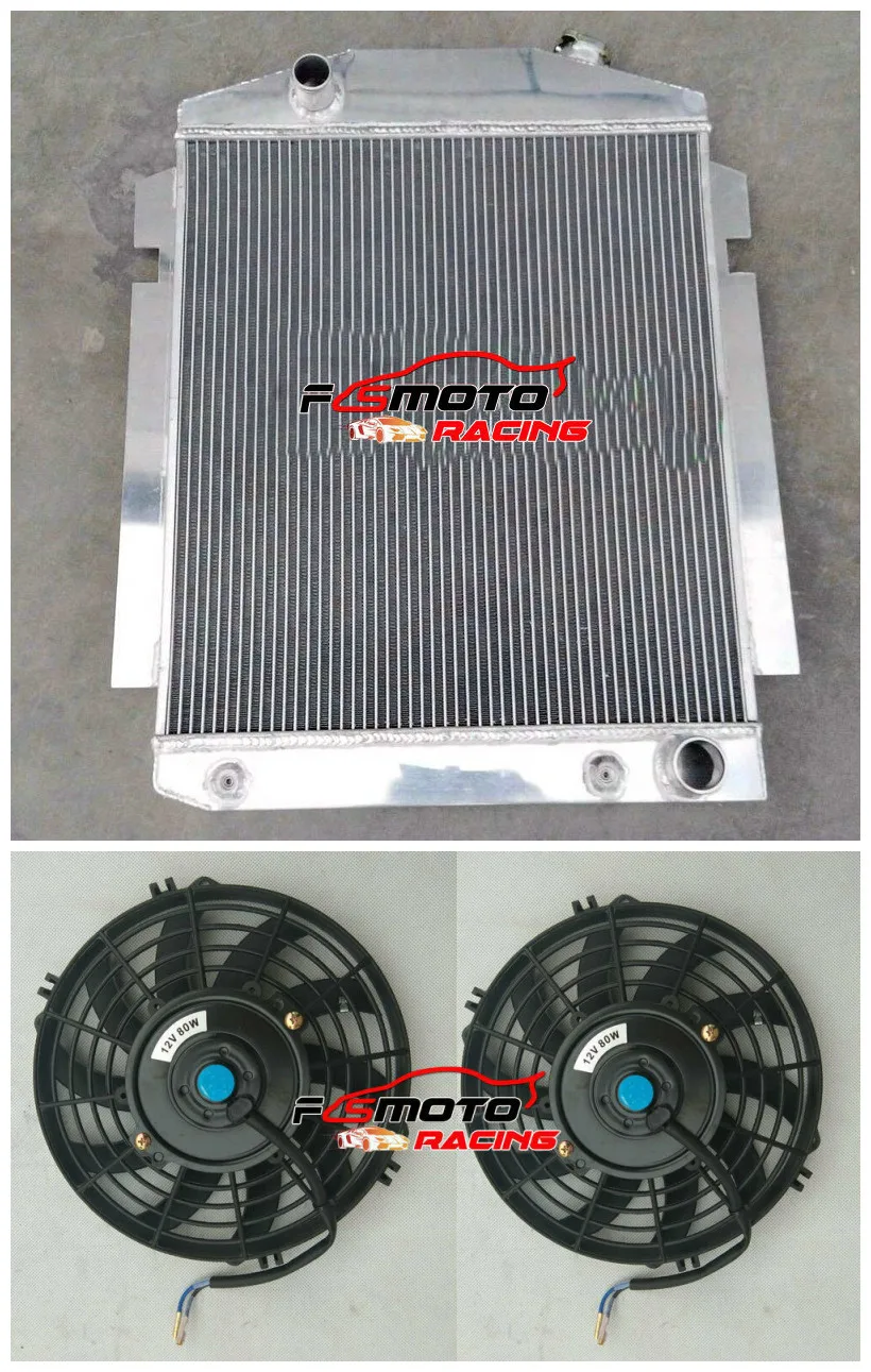 56MM Aluminum Radiator + Fan Cooling For CHEVY PICKUP/TRUCK W / SBC /BBC V8 L6 1938 -1940 40 39 38 Chevrolet Master 85/Truck