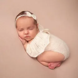 Baby romper photography props,handmade Angel dress photography props