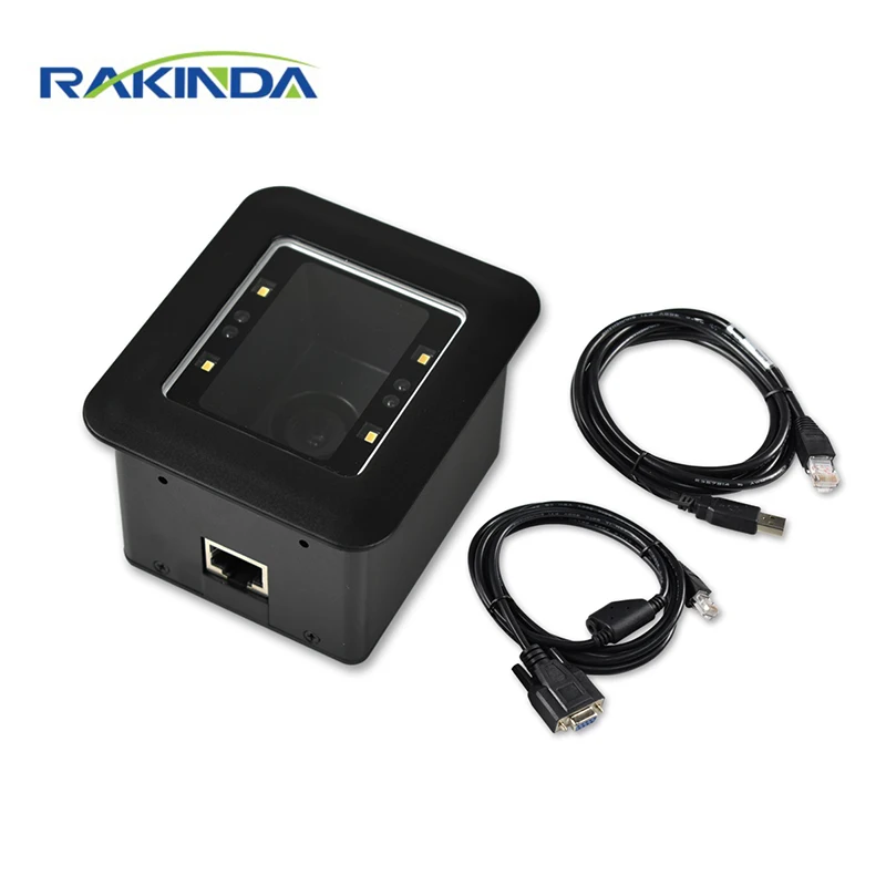 Rakinda RD4500R-OEM 1D 2D Fixed Barcode Scanner QR Reader Module RS232 / USB Port For Kiosk ATM Turnstile Cabinet Reader Wiegand