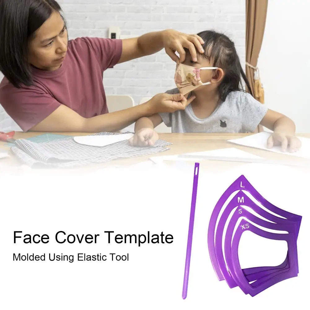 5Pcs Hand Workpiece Face Cover Template Reusable DIY Handmade Accessories Eco-friendly Craft Moulds Multi-purpose For All People