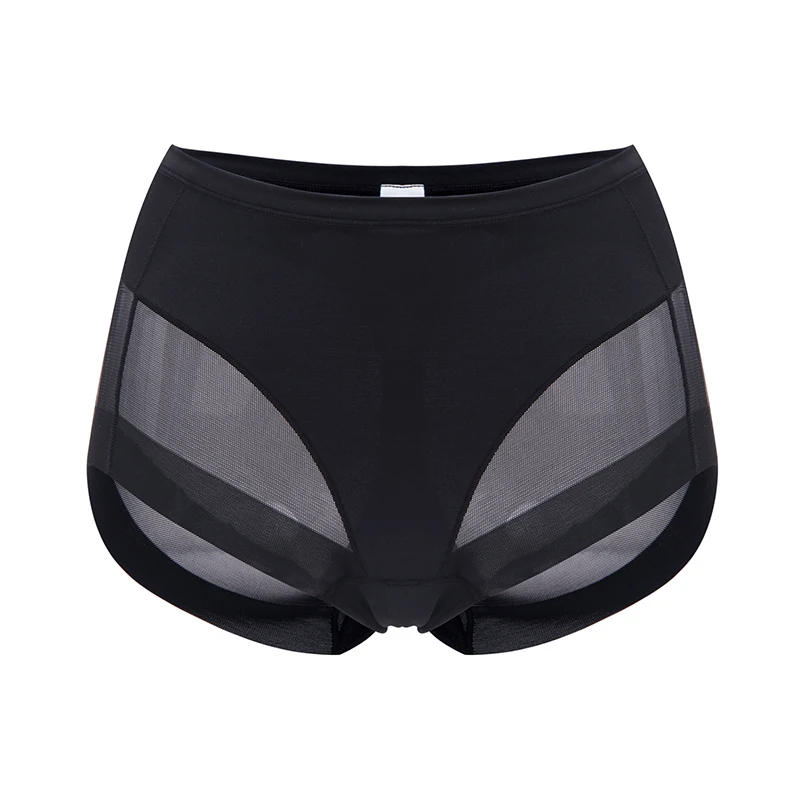 Seamless Breathable Mesh Intimates Body Shaping Panties Female Pants High Elastic Control Brief Slimming Belly Underwear