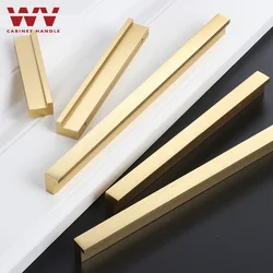 WV Kitchen Cabinet Storage Handles Dressers Closet Roupeiro Ouro Preto Armário Gaveta Puxadores e Puxa Móveis Handle Hardware guarda roupa cozinha armazenamento armário de cozinha penteadeira manopla gabinete gamer arm