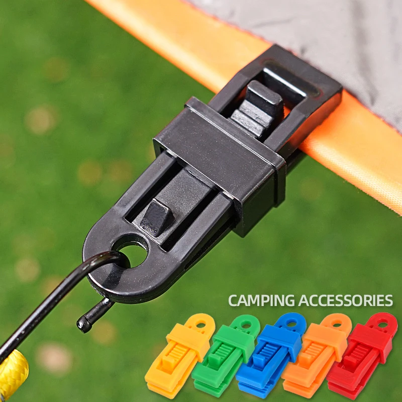 

Awning Tent Canopy Clamp Clip, Snap Canvas Anchor Gripper, Caravan Jaw Grip Trap, Fixing Hook, Wind Rope Buckles, 5 Pcs, 10Pcs