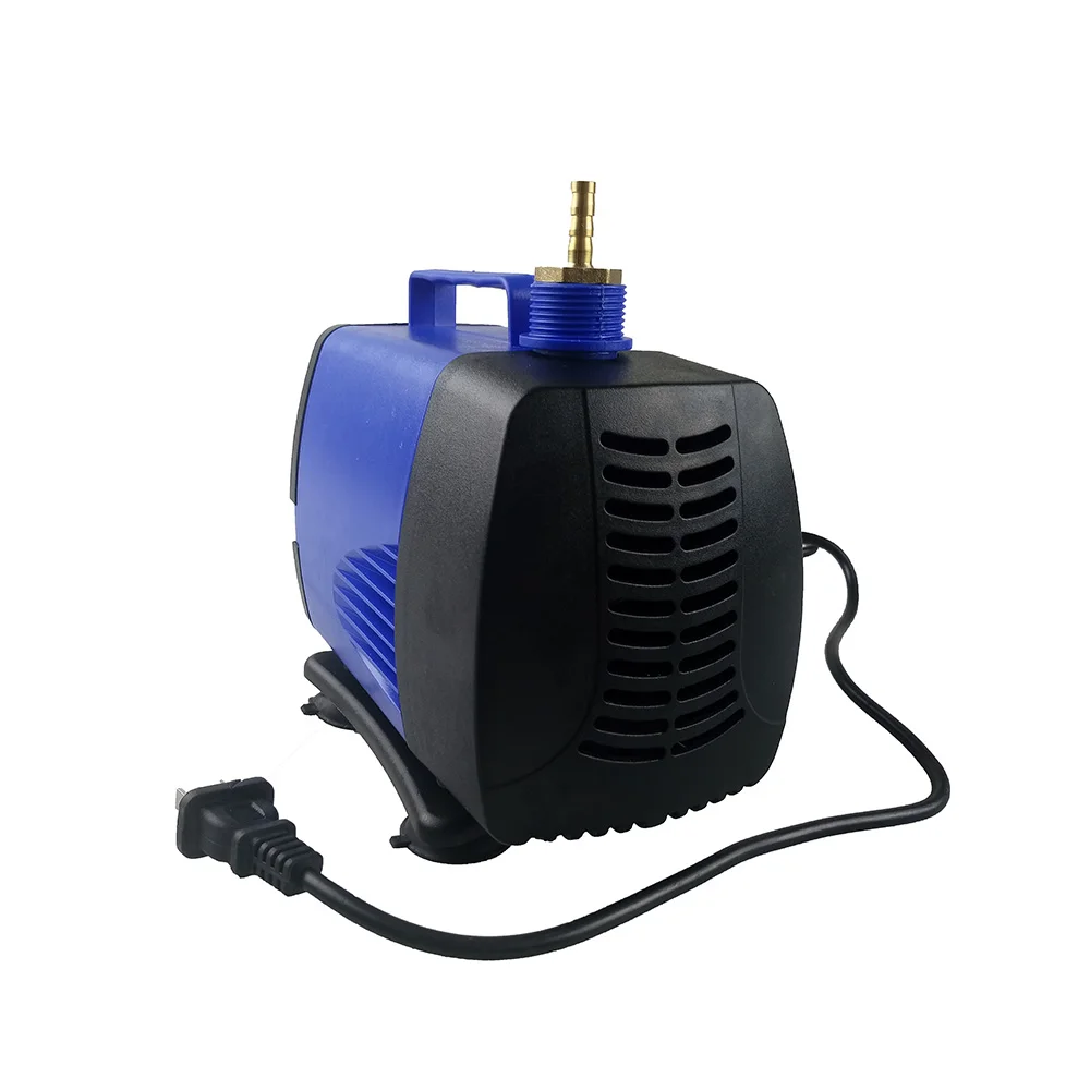 CNC 220V 150W Multifunctional submersible pump 5M 5000L/H for spindle Cooling on engraving cutting machine