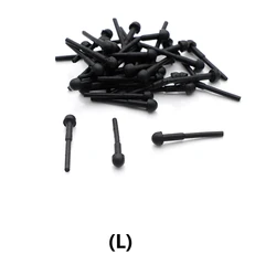 Professional Barber Scissor Accessories Muti-Sizes Bumpers Black Muffler For Repair of special hairdressing scissors