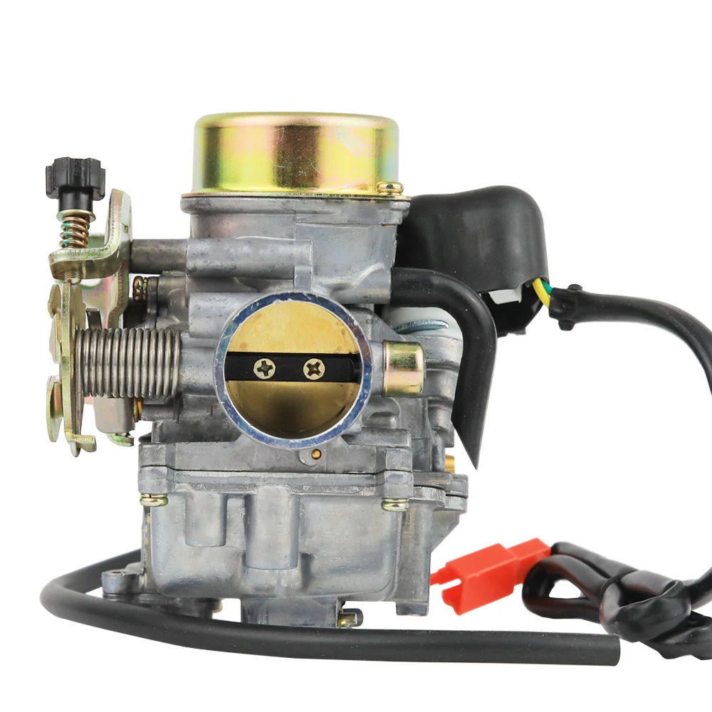 Motorcycle CVK30 CVK 30MM Carburetor Carb Replacement For Keihin Scooters ATV GY6 150-250CC TANK 260 Scooter Street Bike