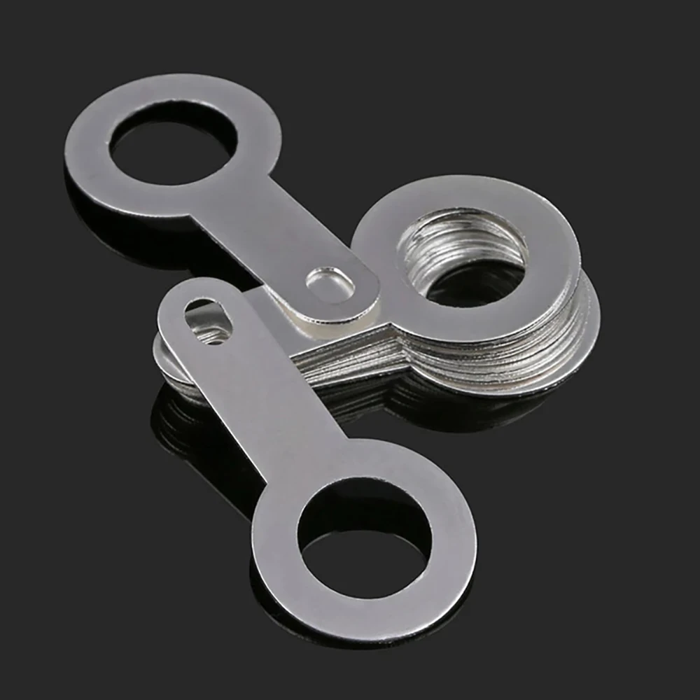 Yiqianyuan M2.2-M16 Tin Plated Copper Single Head Soldering Terminal Circular Weld Washer Welding Sheet Solding Lug Washers