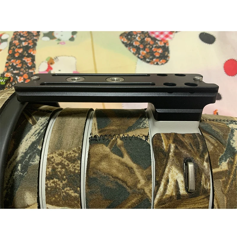 Piedino di ricambio per obiettivo Haoge Low baricentro versione corta per obiettivo Canon EF 200-400mm f/4L IS USM