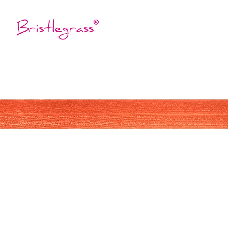 BRISTLEGRASS Großhandel 50 Yard 1 Zoll 25mm Glänzendes FOE Faltbares Elastisches Spandex-Satinband für Stirnbänder, Haarbänder, Kleider und DIY-Näharbeiten – Detail 18