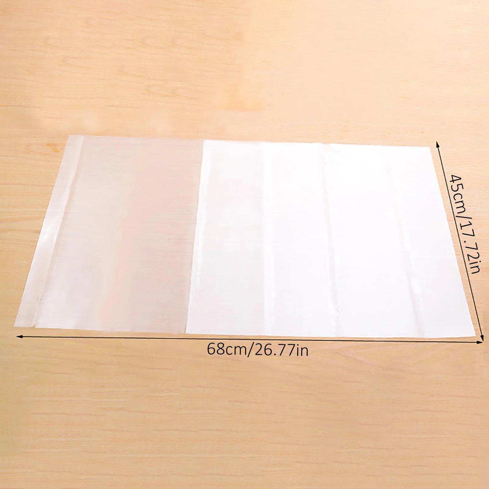 Transparent Wall Protector Kitchen Oil-Proof Water-Proof Stickers High Temperature Resistant Sticking Oil Fume Wall Sticker - Image 3