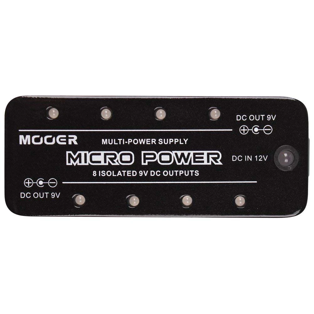 Mooer Mpw1 Micro Power 8 Port 9V гитарная педаль для создания эффектов источник питания для электрогитары аксессуары педаль Музыкальные инструменты