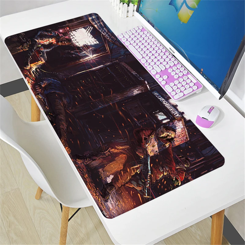 Video Game Rust Large Mouse Pad Anime Gaming Accessories Mousepad Gamer PC Completo Computer Keyboard Desk Mat Varmilo Table