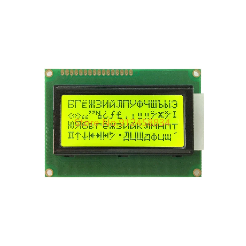 Russo cyrillic fonte 1604 16x4 display lcd módulo de fábrica