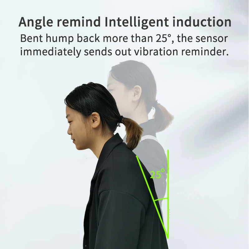 Nieuwe Intelligente Houding Belt Smart Trillingen Herinnering Juiste Houding Dragen Ademend Voor Volwassenen Kids Smart Bultrug Corrector
