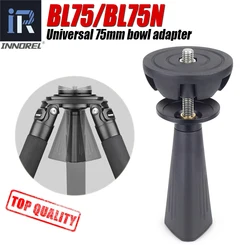 BL75/BL75N 75mm Universal Bowl Adapter Aluminum Alloy Half Ball for Tripod Fluid Head DSLR Camera High Quality CNC Technology