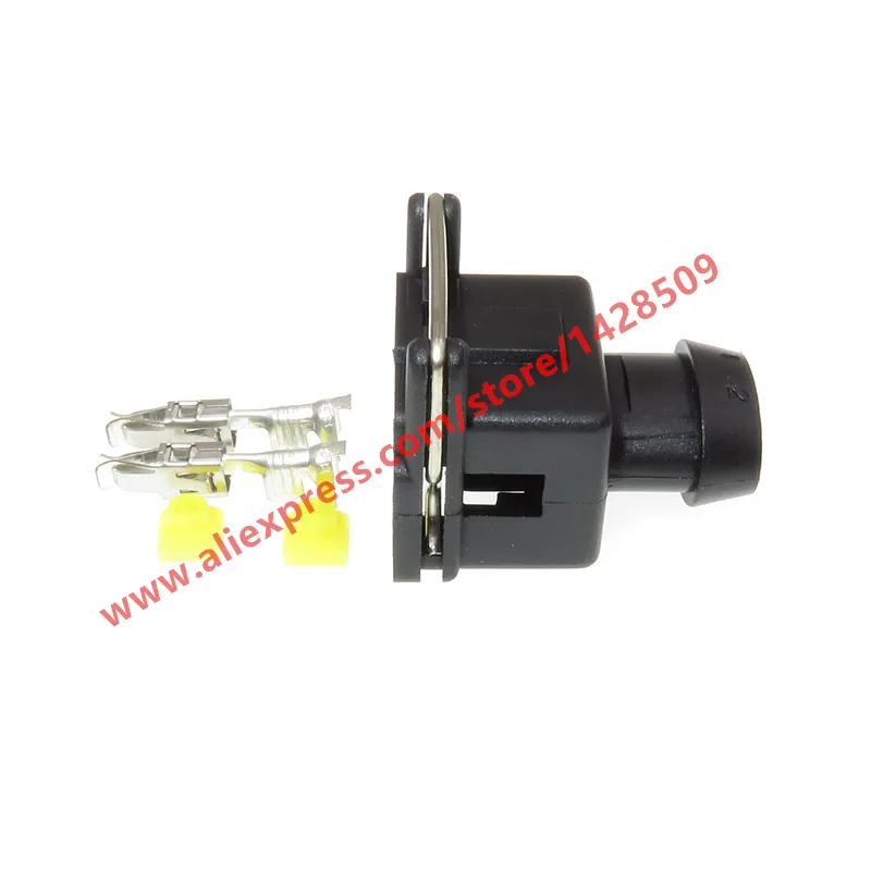 10 Sets EV1 Female Fuel Injector Connector Auto Spray Nozzle/Oil Car 2 Pin Electrical Wire Automobile Connectors For Cars