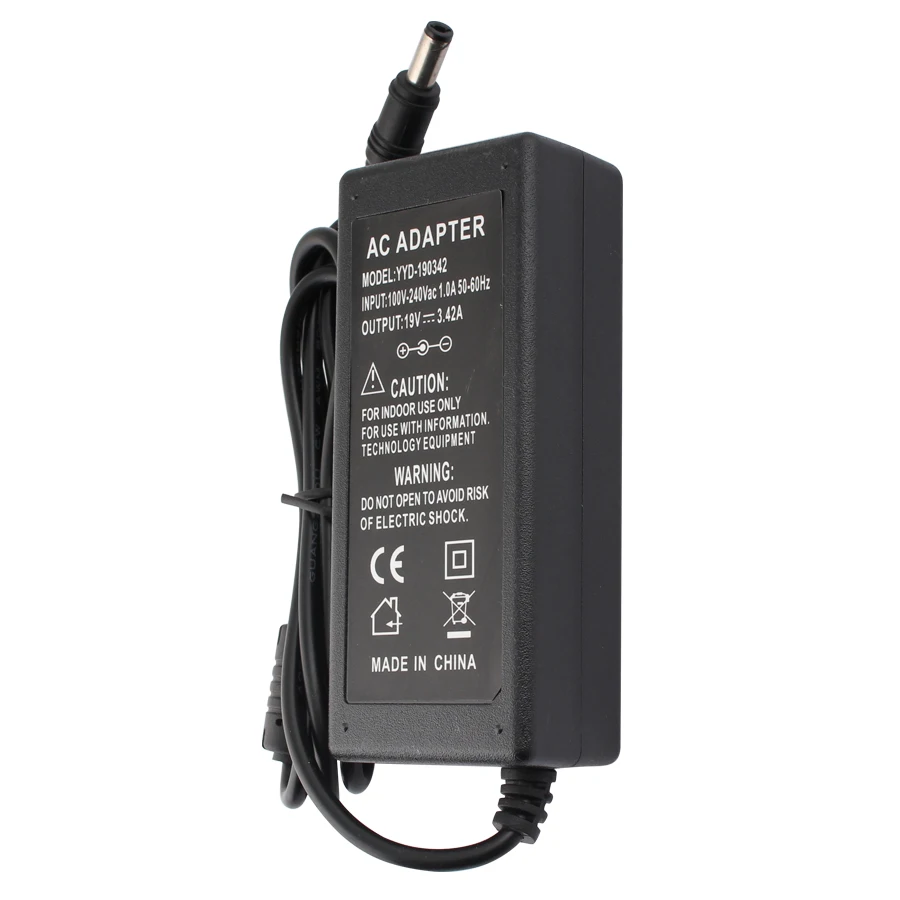 19 v adaptador de alimentação carregador 3.42a 4.74a portátil carregador universal ac adaptador fonte de alimentação dc 19 v volt ue eua plug