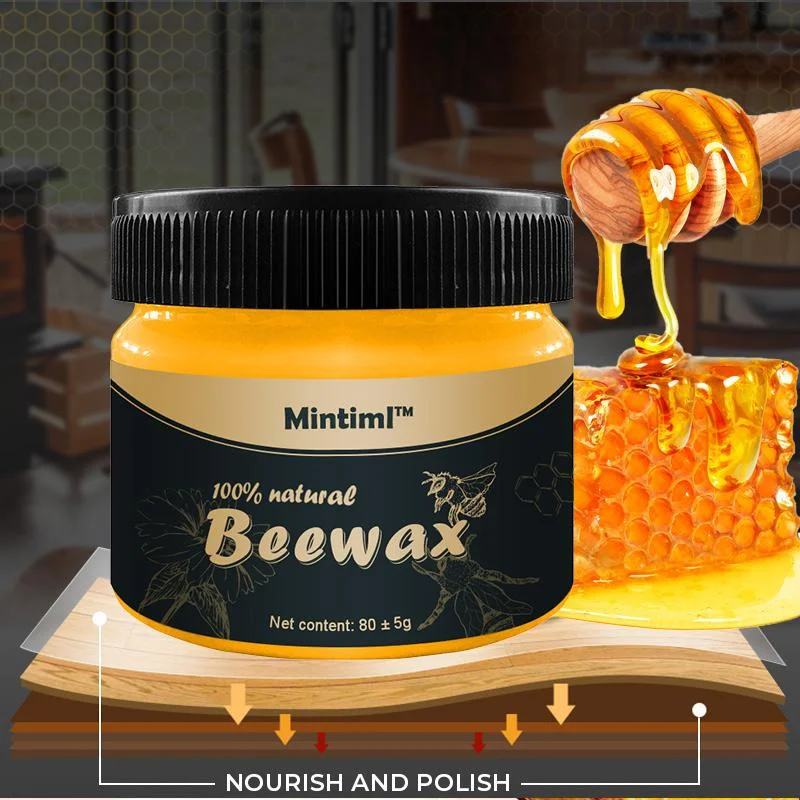 Przyprawa do drewna wosk pszczeli organiczny naturalny czysty wosk pielęgnacja mebli konserwacja wosk do czyszczenia drewna polerowany magazyn zagraniczny Dropship