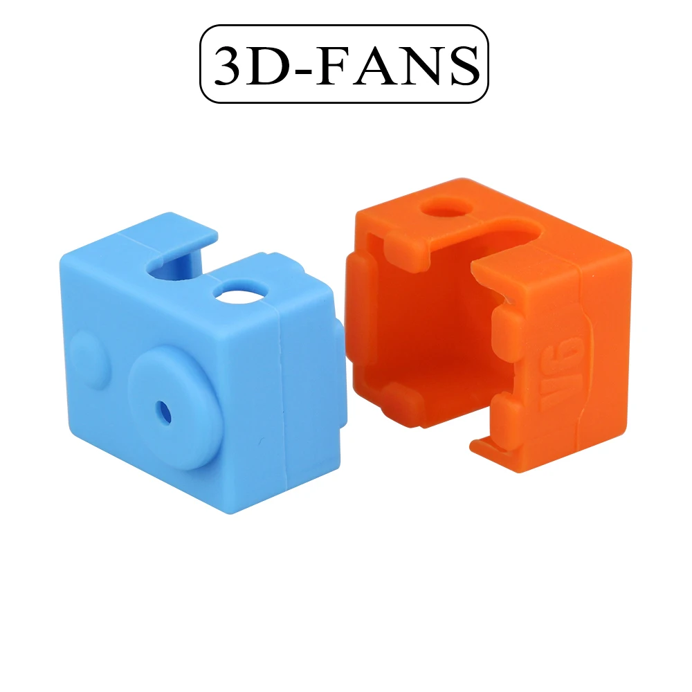 

1 шт. E3D V6 защитный силиконовый носок обложка чехол для нагреватель Блок Боуден и прямые экструдер RepRap 3D принтер