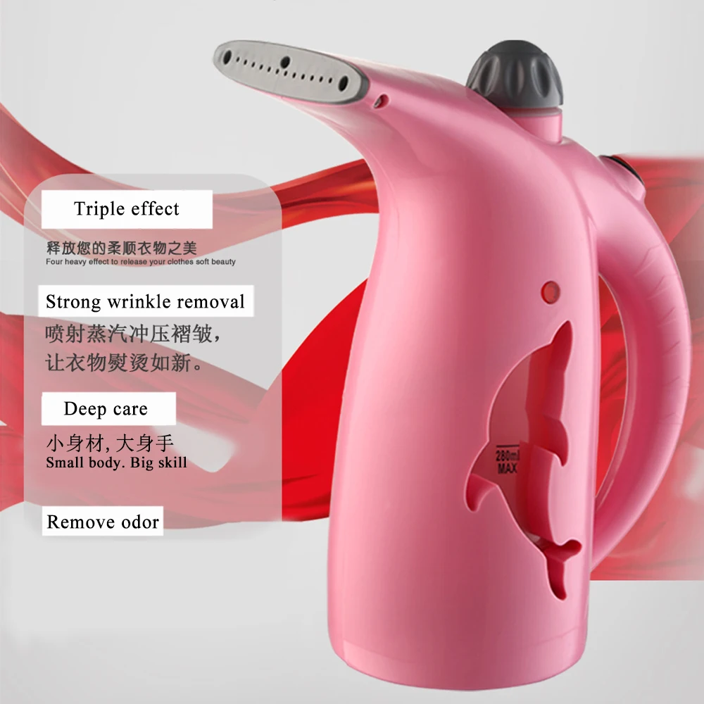 

280ML Handheld Garment Steamers Water Tank iron Portable 750W Steam Iron Garment Brush Steamer iron