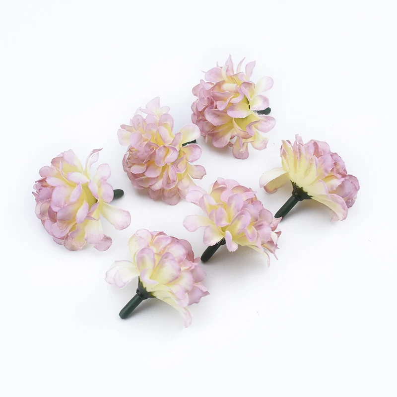 20 Stück Dekorative Blumen Hochzeit Heimdekoration Zubehör Weihnachtskranz Günstige Seiden-Pfingstrosen-Staubgefäße Künstliche Blumen – Detail 16