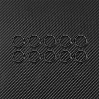 Motorcycle 10PCS 11105 Sealing Ring Engine Transmission Twin Cam Oil Drain Plug O-Ring Black For Harley Touring Sportster Dyna 2