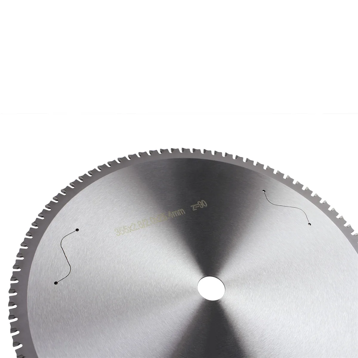 355mm 14inch Metal Cutting Blade 90T Circular Saw Blade For Aluminum Iron Steel Metal Cutting Carbide Saw Blade