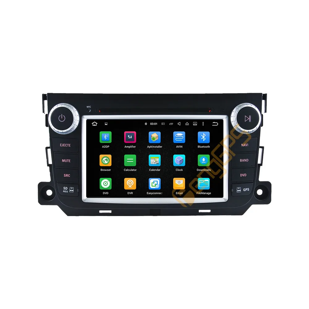 Car Multimedia Player Android Car Radio For Mercedes-Benz Smart Fortwo 2011 - 2015 Autoradio Stereo GPS Navi Screen DVD Unit