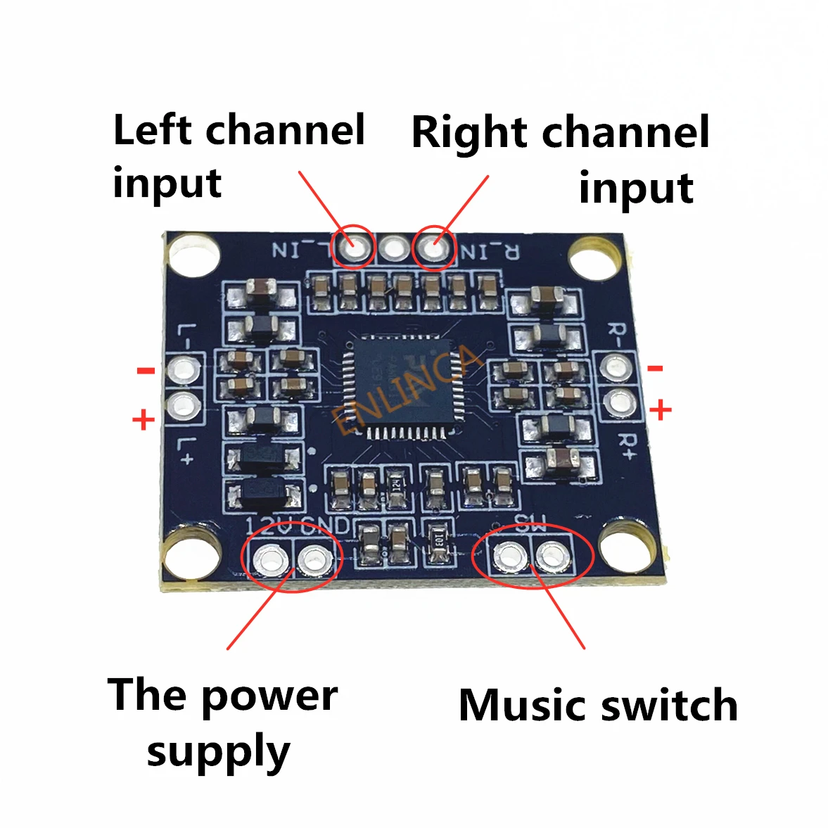 PAM8610 Digital Power Amplifier Board 2 X15w Dual Channel Stereo Mini Class D Power Amplifier Board