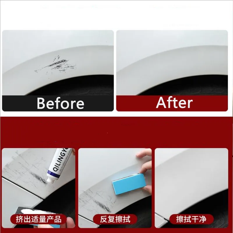 1 Set Car Styling Car Wax Scratch Repair Kit Auto Body Compound Polishing Grinding Paste Paint Cleaner Care Set Auto Polishes