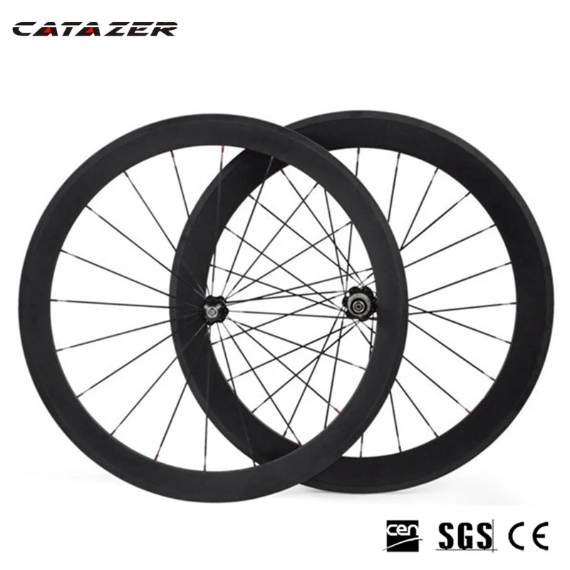 

Road Bike 700Cx23mm 50mm Depth Full Carbon Wheel UD Matte Clincher Tubular Bicycle Wheelset NOVATEC271,372 Bicycle Accessories