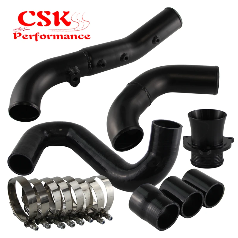 Turbo Pipe Aluminum Pipe Kit Fit For Audi S4/S5 B9 3.0TDI A4 B9 2015+ A5 F5 2016+