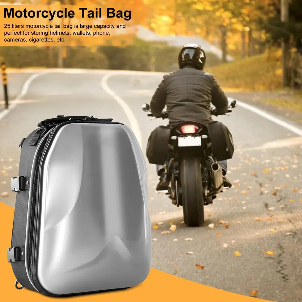 

Protective Gear Motorcycle Travel Bag Car Tail Bag Helmet Back Seat Bag Rider Shoulder Bag Motorcycle Equipment Waterproof Bag