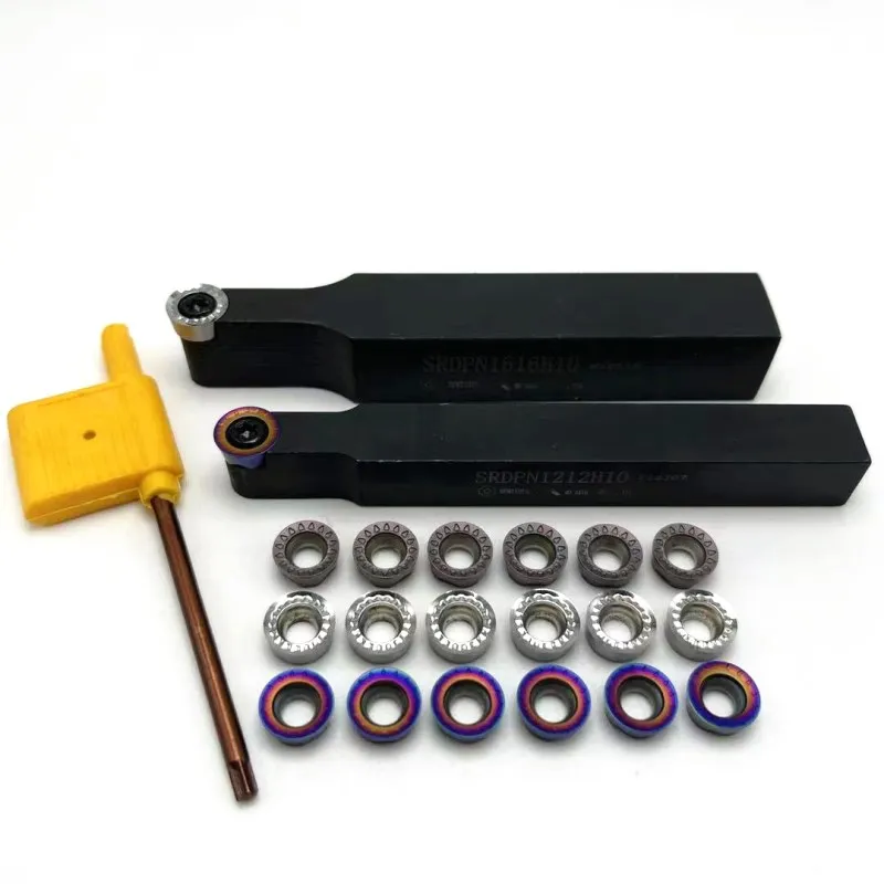 SRDPN1010H10 SRDPN1212H10 SRDPN1616H10 SRDPN2020K10 SRDPN2525M10 turning tool holder RPMT10T3 RPMW R5 turning insert