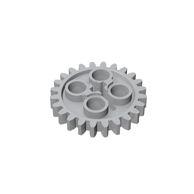 30PCS 3648 Gear 24 Tooth 2nd Version Axle Hole Bricks Toys For Technical MOC Buildings Blocks Compatible High-Tech