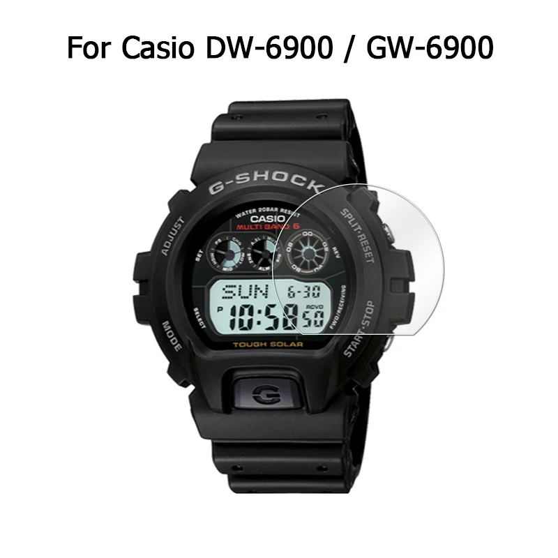 Dla Casio DW-5600 5610 5035 6900 GW-6900 GW-5035 B5600 M5610 zegarek przezroczysty/matowa folia na ekran miękka folia-nie ze szkła hartowanego