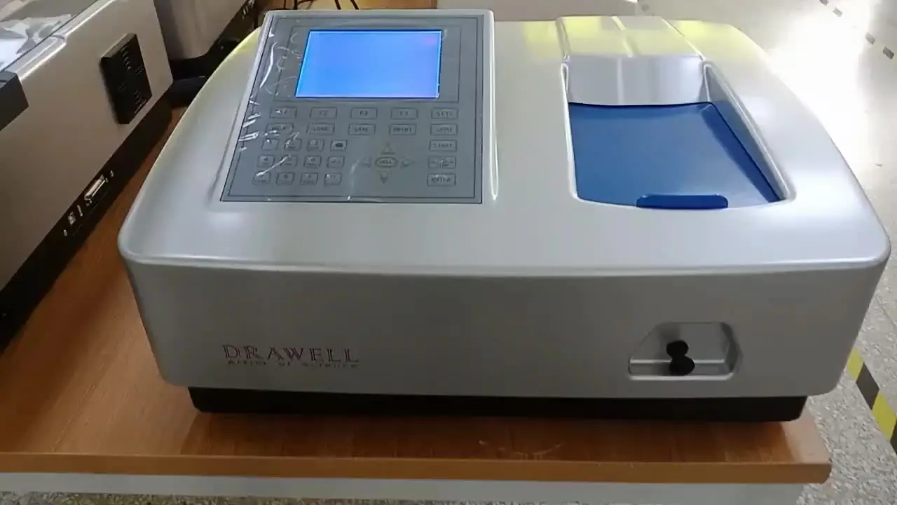 Split Beam Scanning UV VIS Spectrophotometer