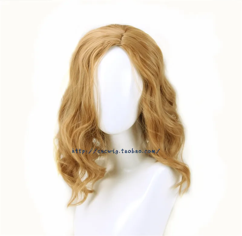 New Arrival Movie Halloween Laurie Strode Cosplay Wig Brown Short Curly Heat Resistant Synthetic Hair Wigs + Wig Cap