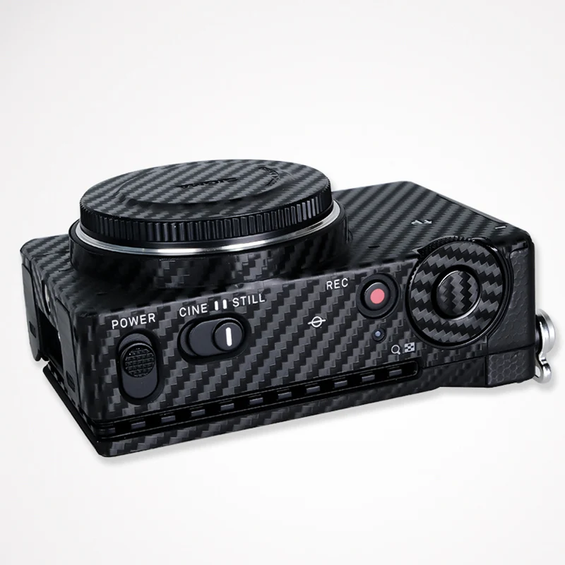 Pellicola protettiva antigraffio per la copertura della pelle del corpo della fotocamera per fotocamere sigma FP Mirrorless Adesivo full frame Guscio in fibra di carbonio