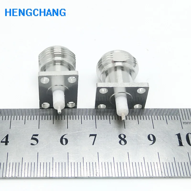 L16 N-Buchse mit Flansch 13,7*18mm Rechteckiger N-K N-Typ-Stecker 10 Stück – Detail 1