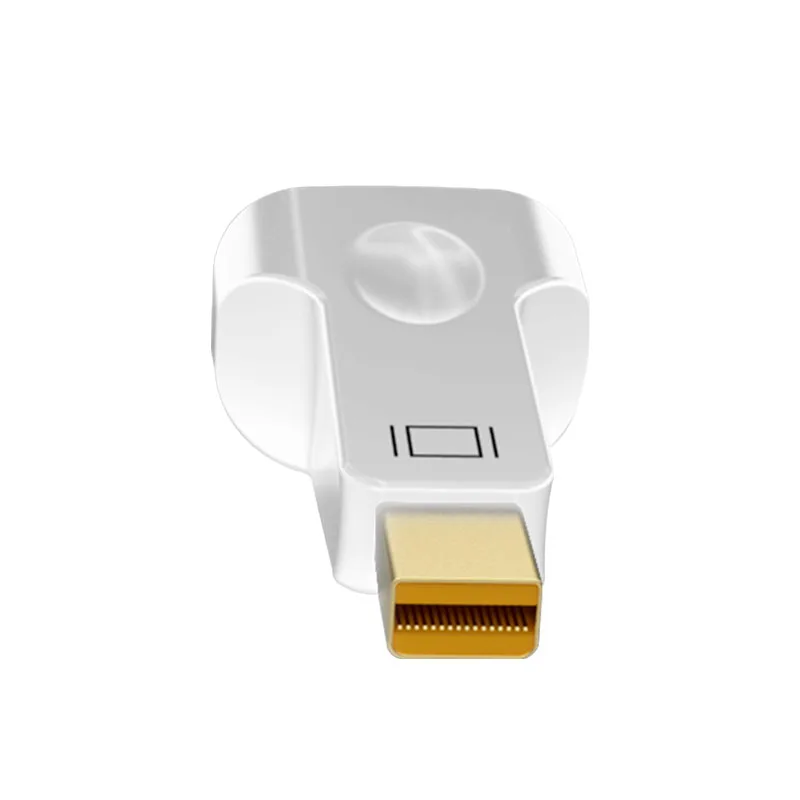 미니 DisplayPort-VGA 어댑터 변환기 미니 디스플레이 포트 남성 DP-VGA 여성 HD TV 케이블 어댑터 PC TV 용 비디오 오디오