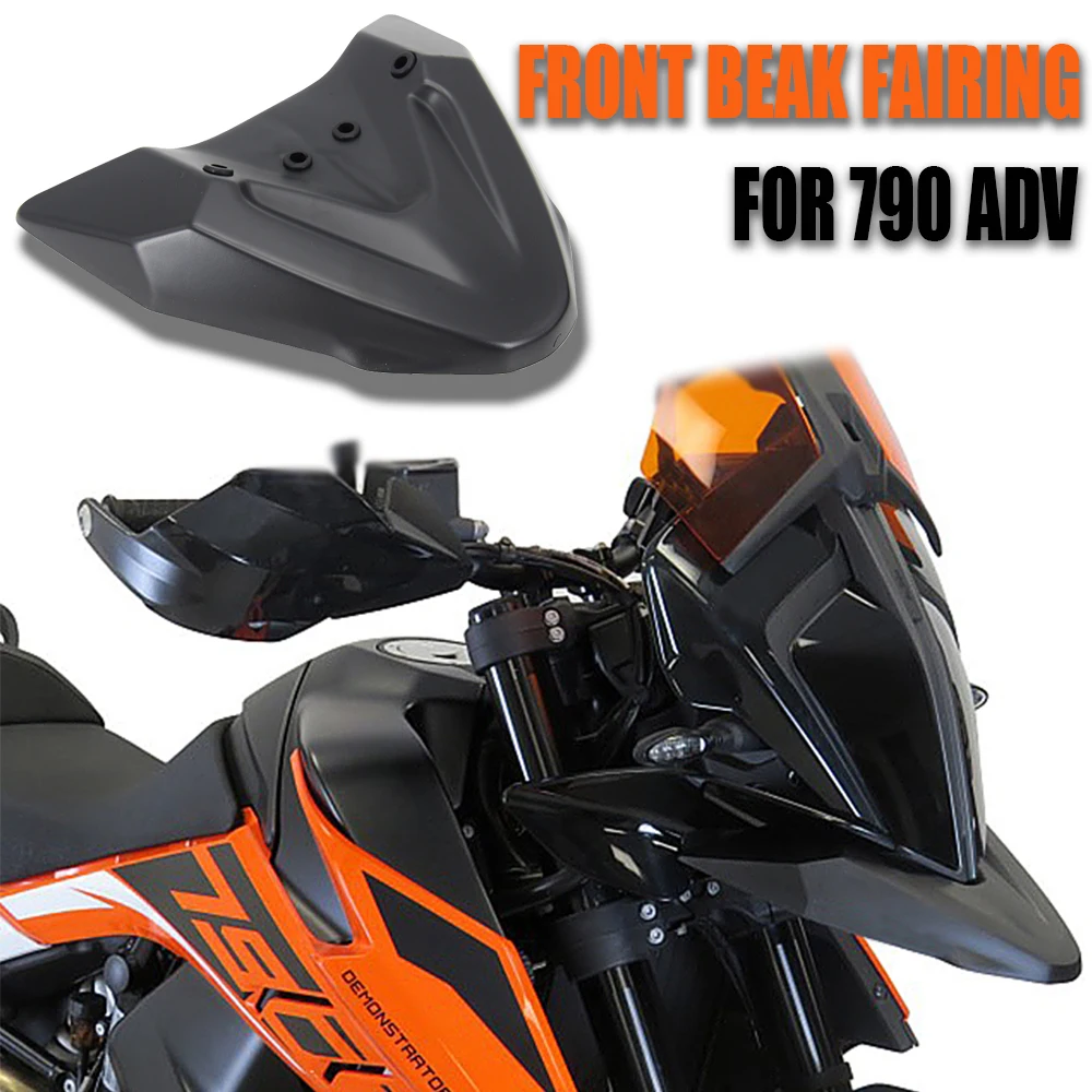 Motorcycle Accessories Suitable For KTM 790 Adventure ADV Front Wheel Mudguard Beak Nose Cone Extension Cover 2019 2020 2021