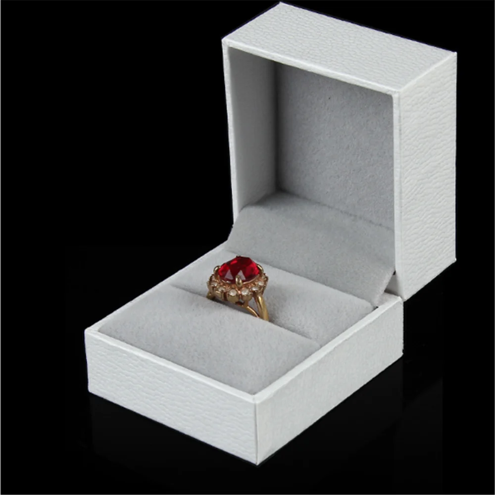 White Cardboard Jewelry Boxes Set Gifts Present Storage Display Box For Necklaces Bracelets Earrings Rings Display Packaging Box