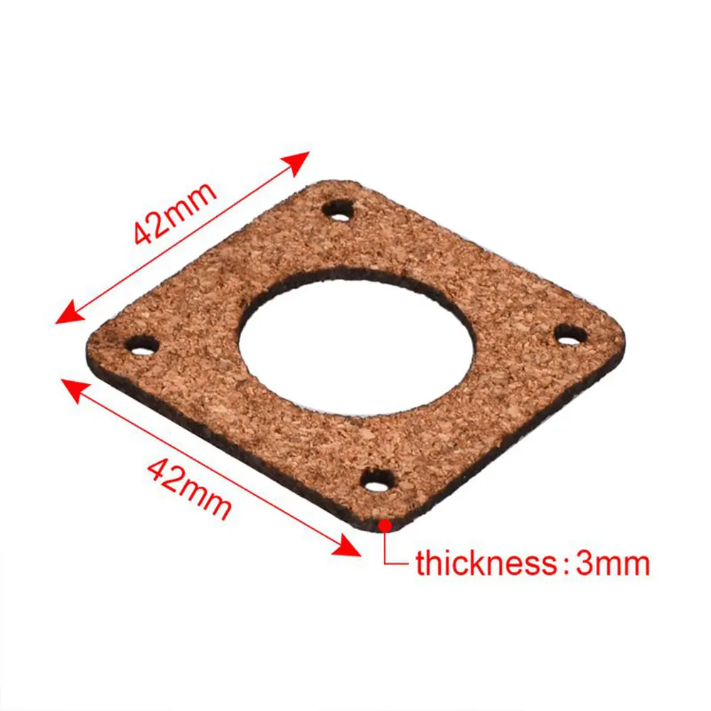 10PCS Nema 17 / 42 Stepper Motor Damper Cork Gasket 3mm Reprap Isolator 42 Motor Absorber For 3D Printer