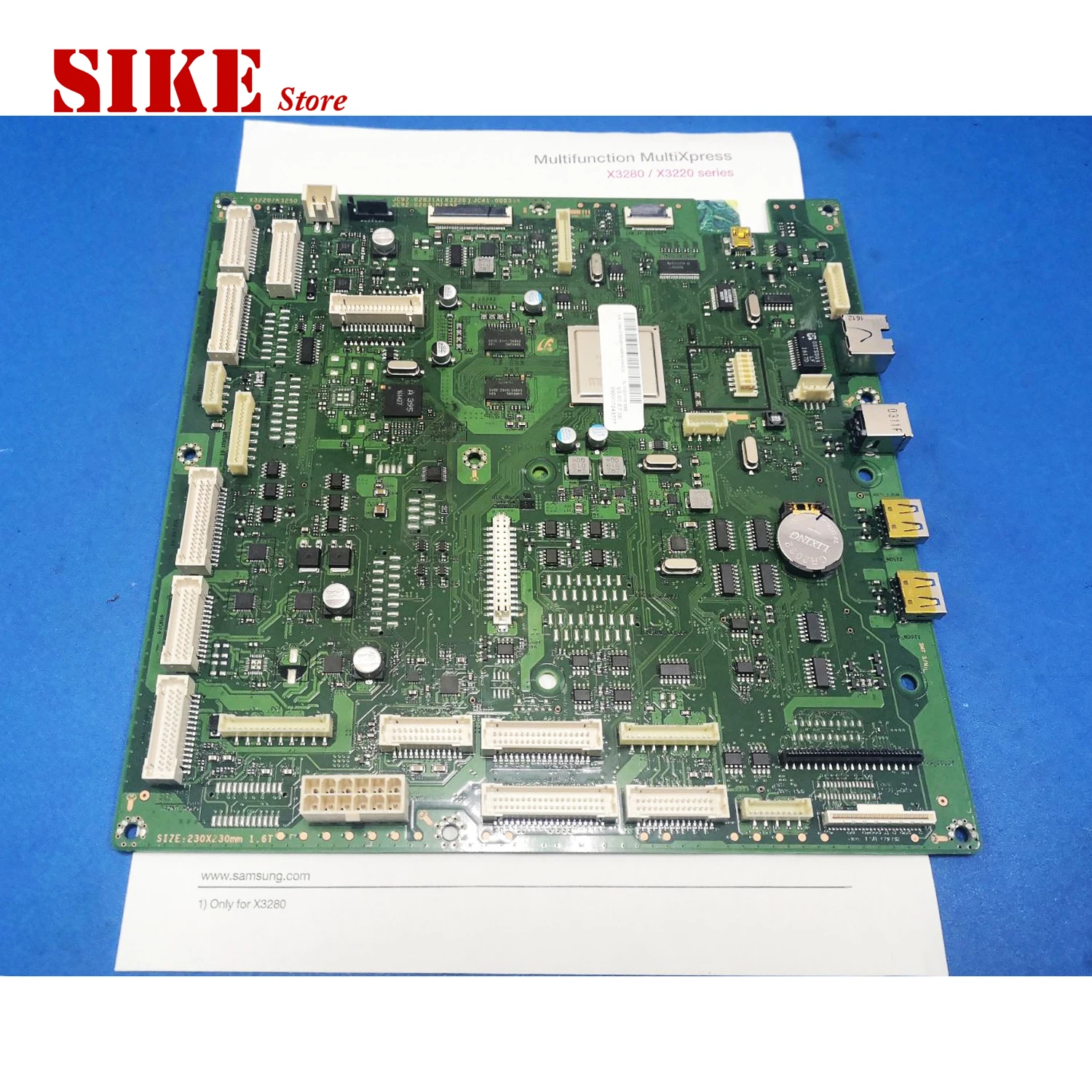 Logic Main Board For Samsung Multifunction MultiXpress X3280 X3220 X3220NR X3280NR Formatter Board Mainboard