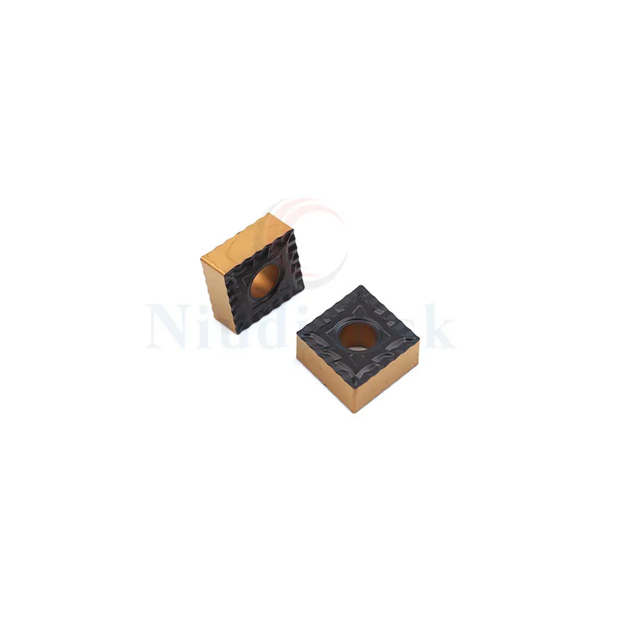 Lâmina de torno com inserção de carboneto, 2 cores para aço inoxidável, tamanhos lf9218 lf9218